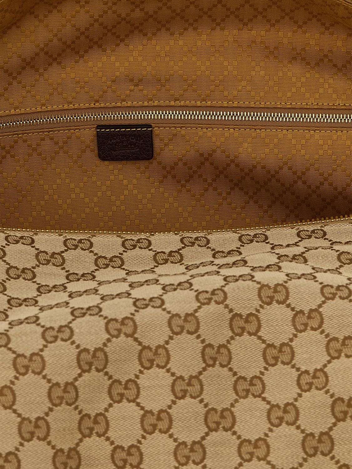 Gucci Men Gucci Large Brera Gg Monogram Jacquard Fabric Shoulder Bag GUCCI