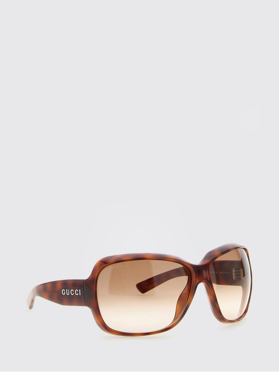 Gucci Sunglasses Woman Brown GUCCI