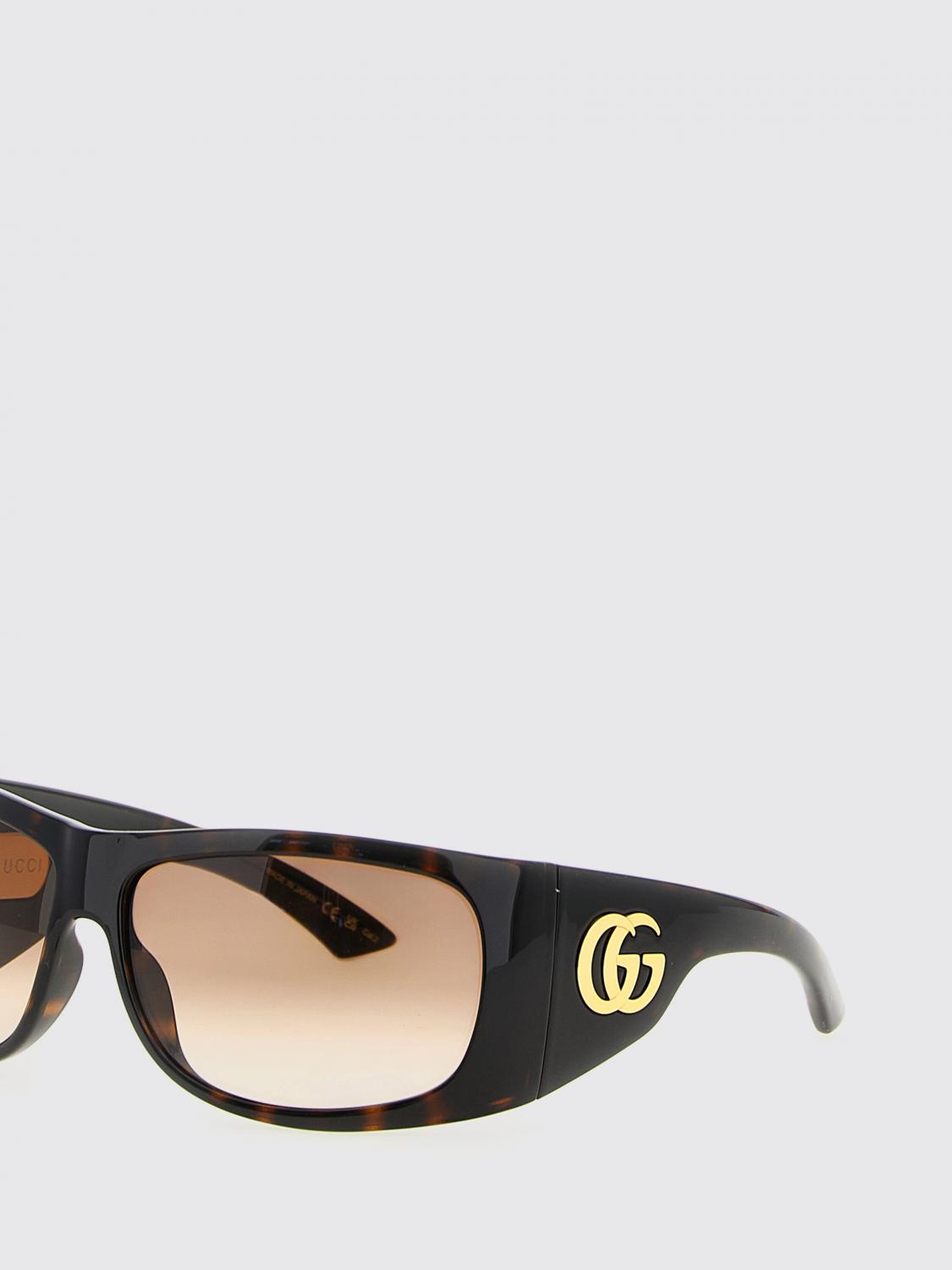Gucci Sunglasses Woman Brown GUCCI