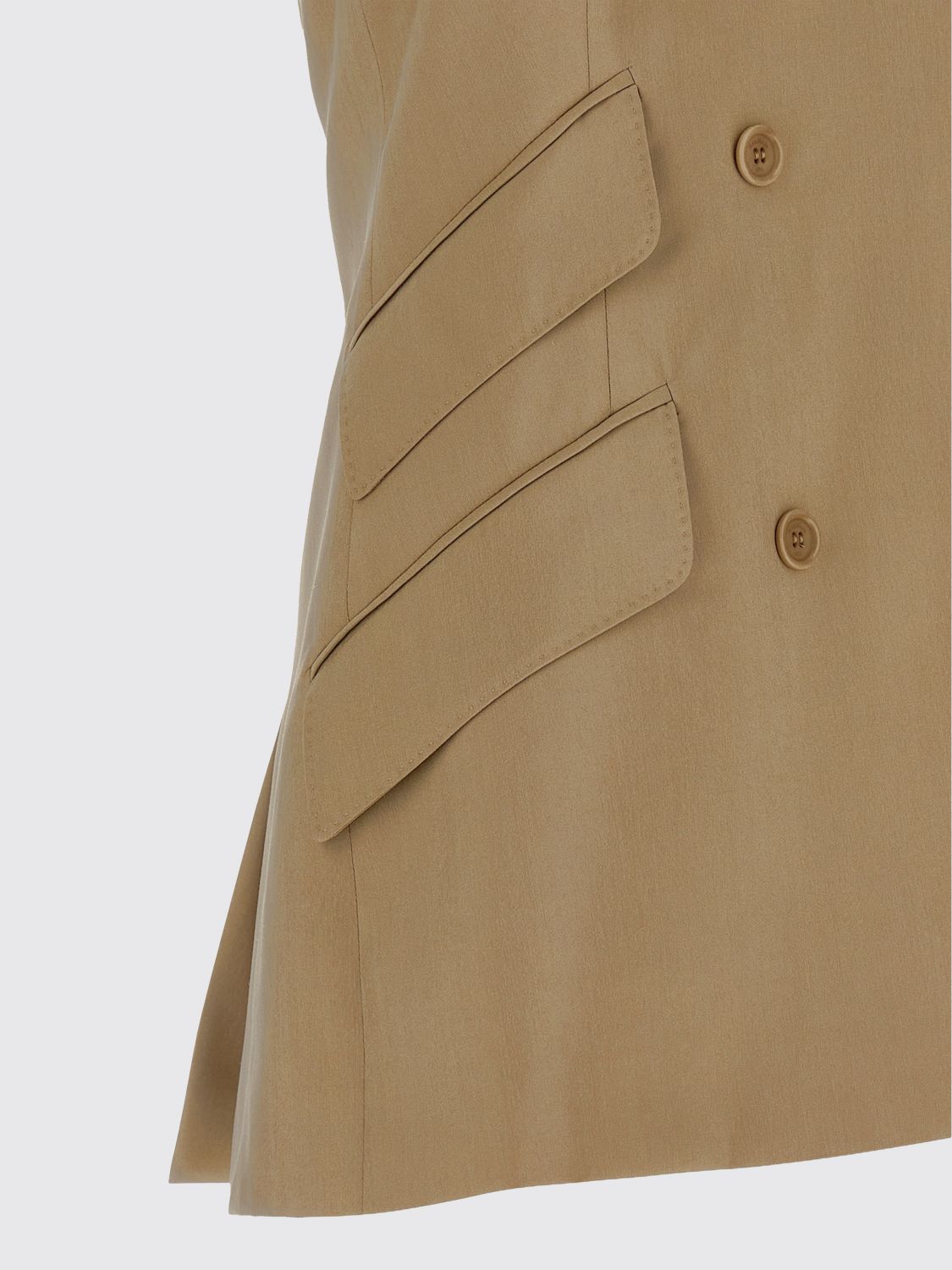 Max Mara Waistcoat Woman Brown MAX MARA