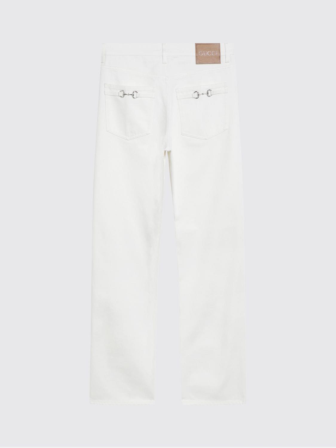 Gucci Jeans Men White GUCCI