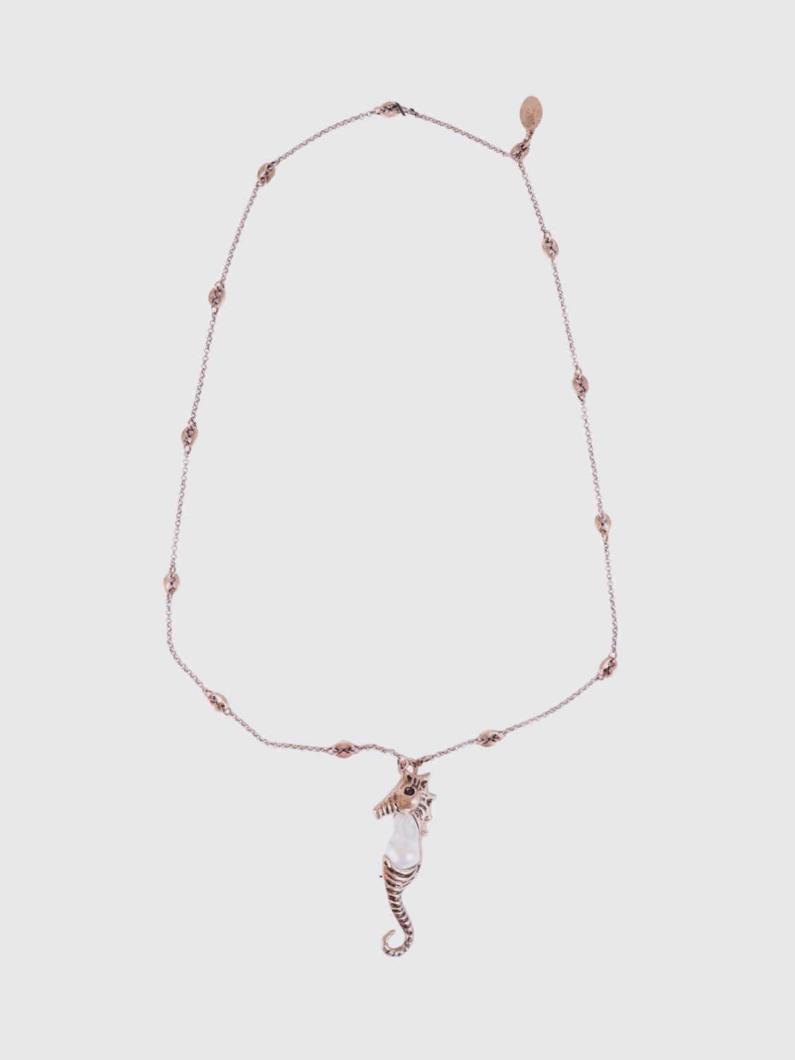 Weekend Max Mara Women Weekend Max Mara Women Weekend Max Mara Galvanized Metal Necklace WEEKEND MAX MARA