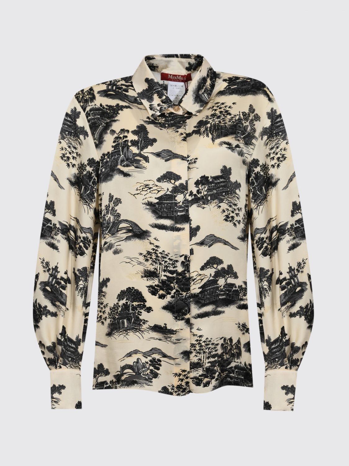 Max Mara Studio Shirt Woman Black MAX MARA STUDIO