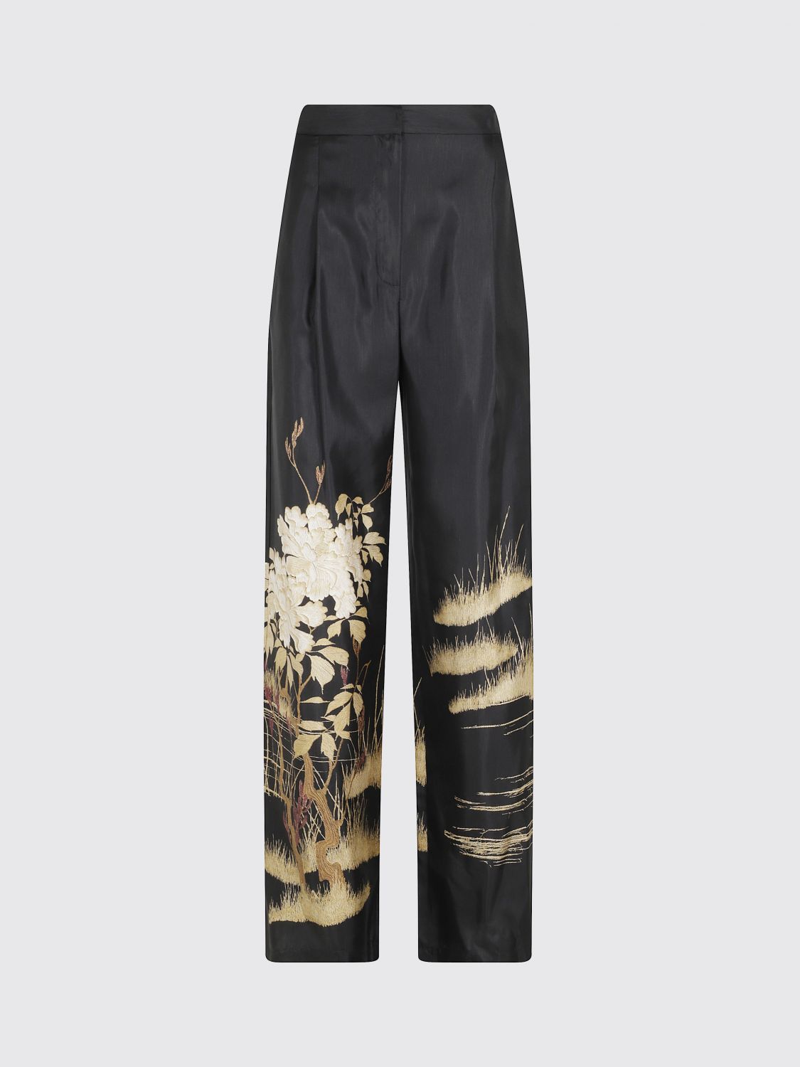 Max Mara Studio Pants Woman Black MAX MARA STUDIO