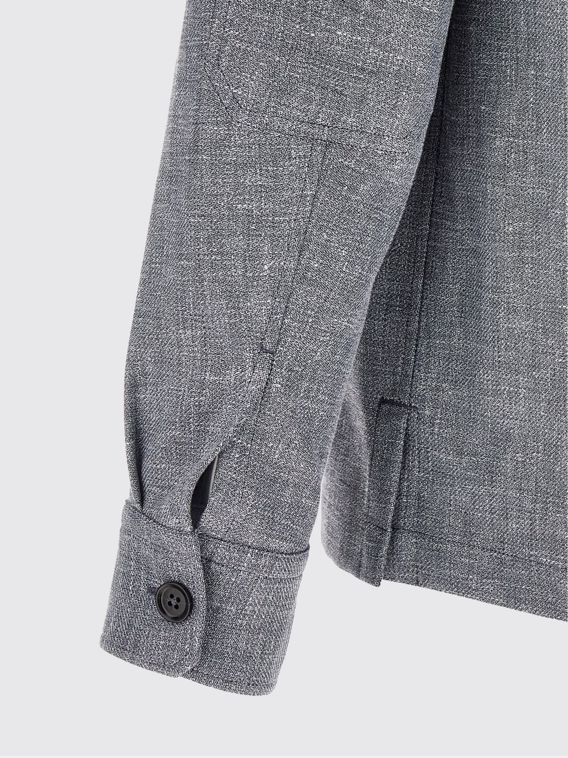 Zegna Jacket Men Blue ZEGNA