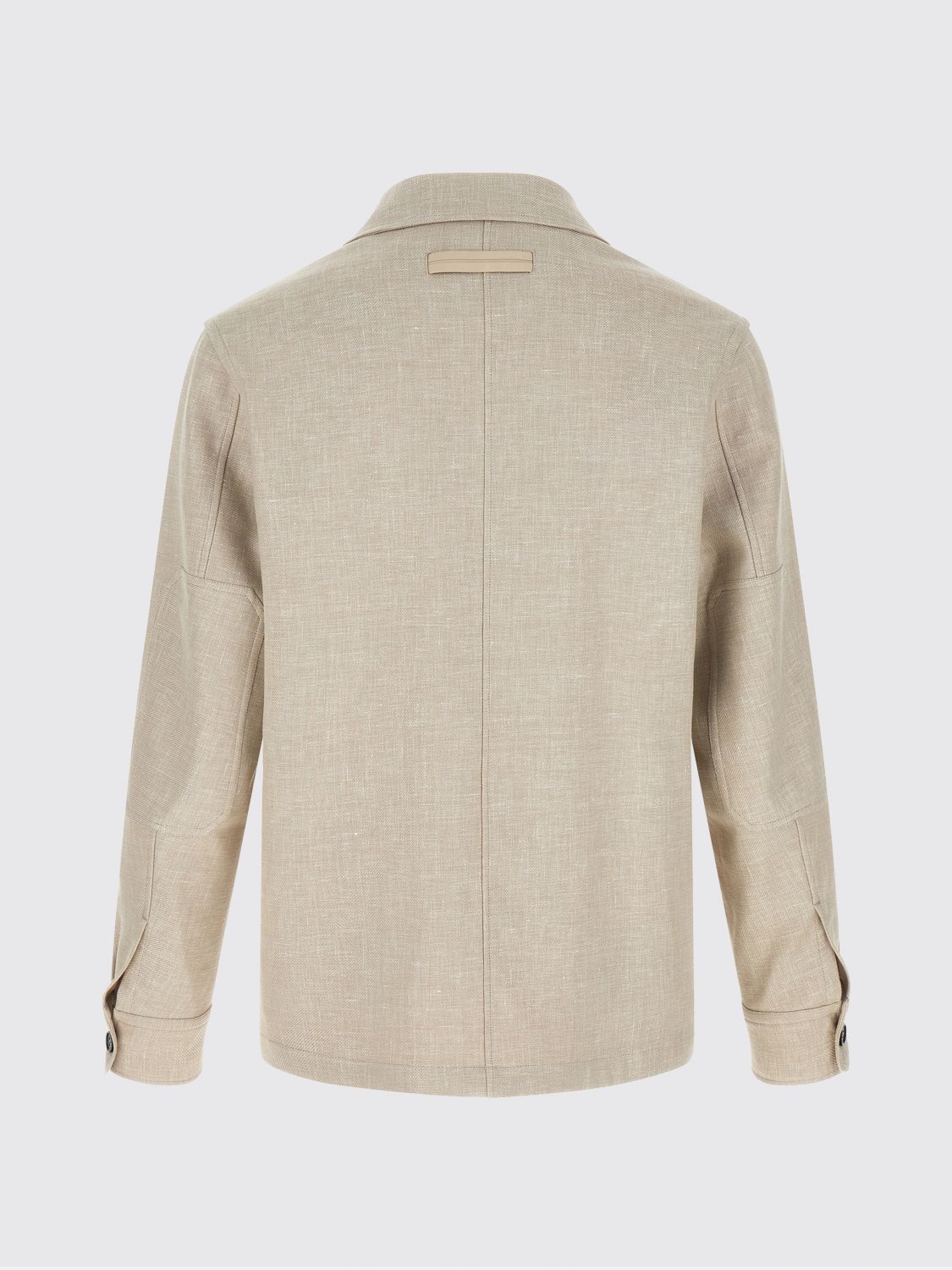 Zegna Jacket Men Ecru ZEGNA