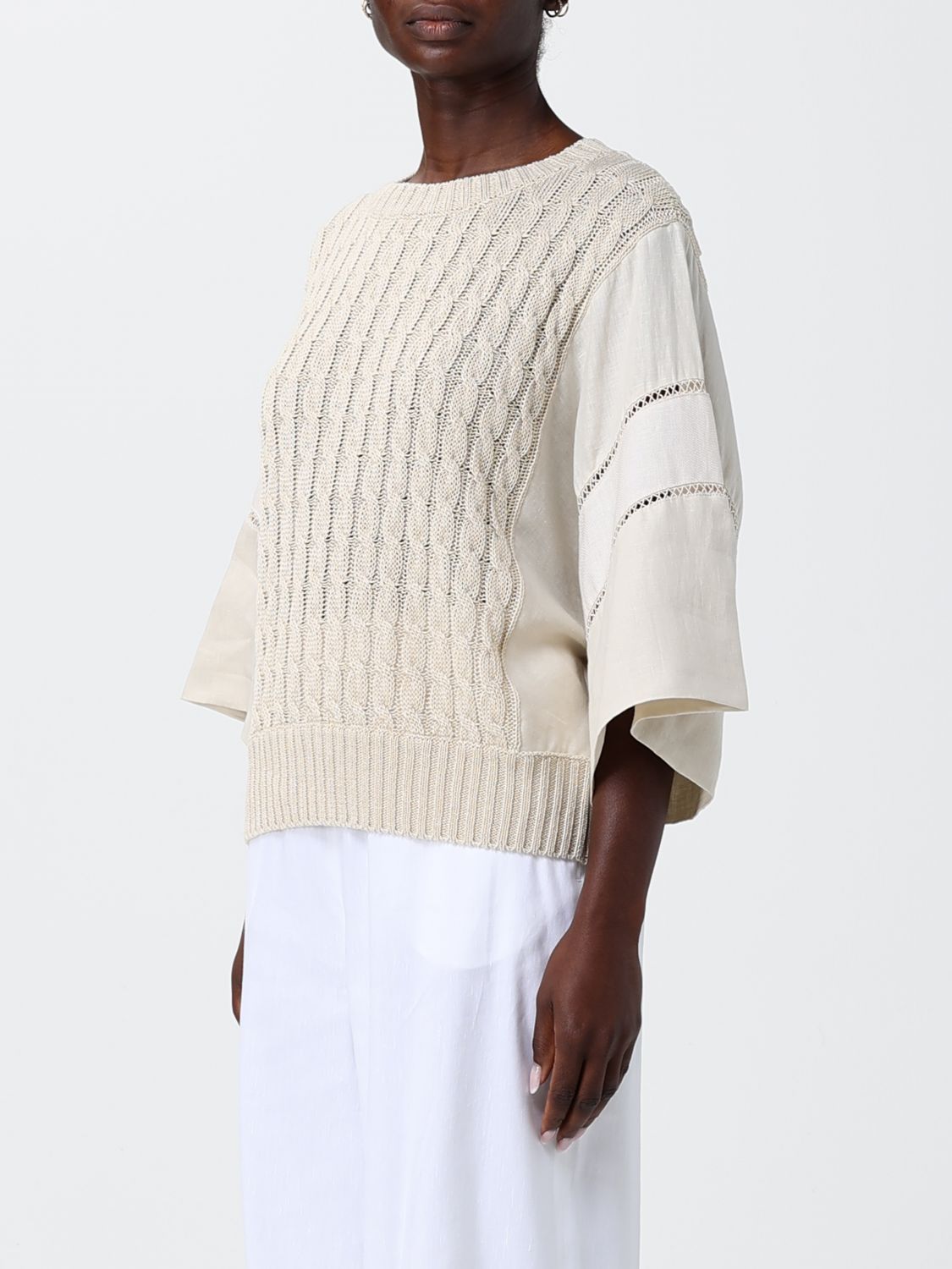 Max Mara Women Linen Scatola Knit Max Mara MAX MARA