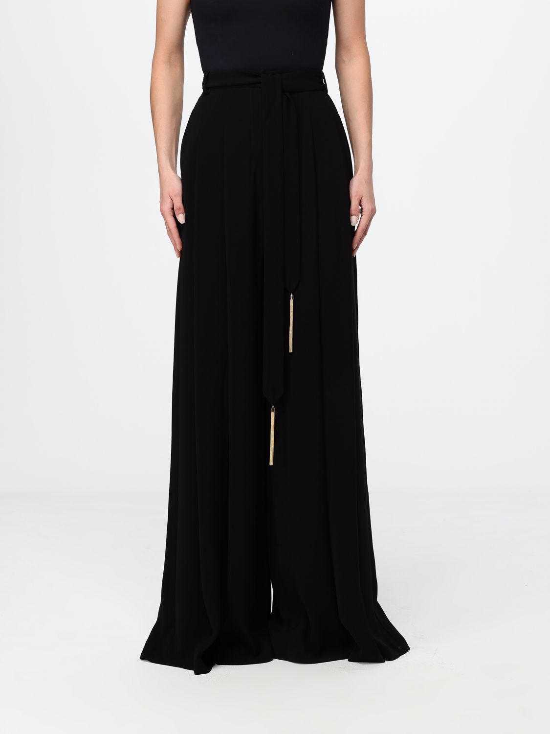 Max Mara Studio Pants Woman Black MAX MARA STUDIO