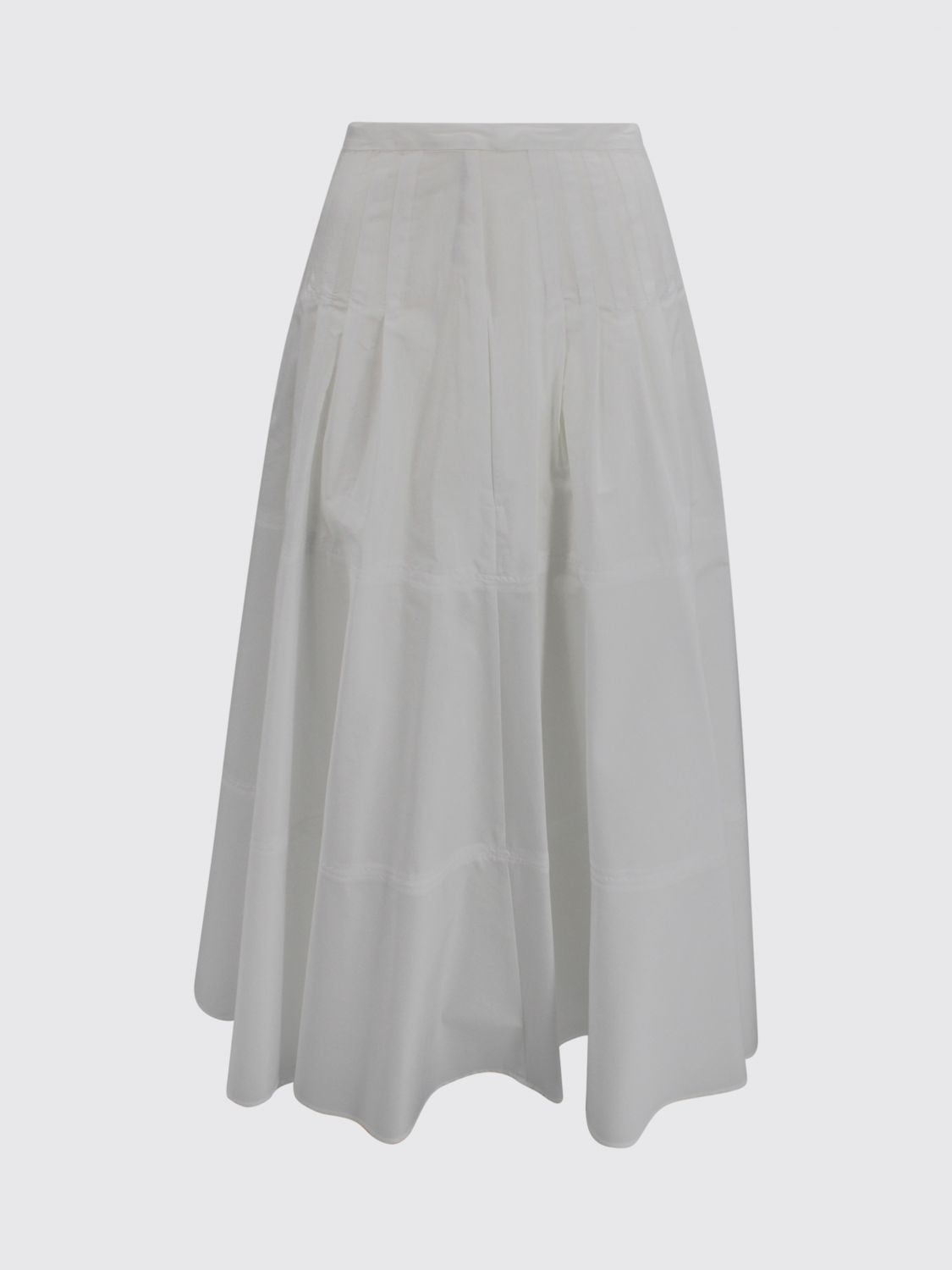 Max Mara Studio Skirt Woman White MAX MARA STUDIO