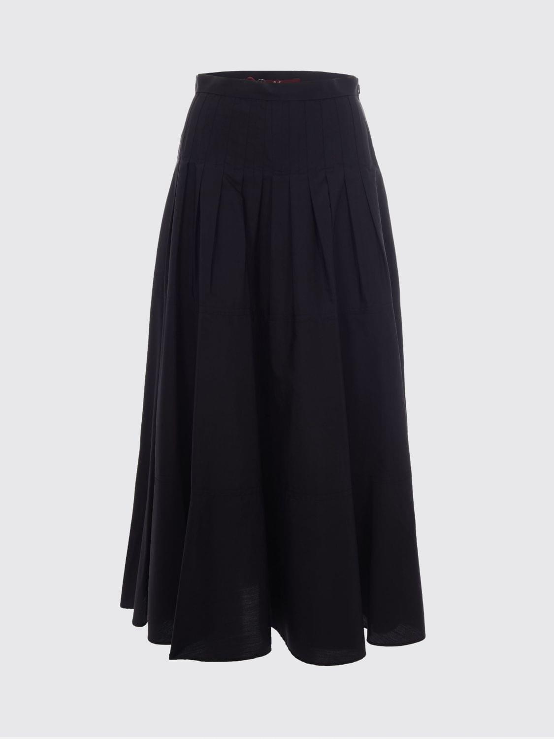 Max Mara Studio Skirt Woman Black MAX MARA STUDIO