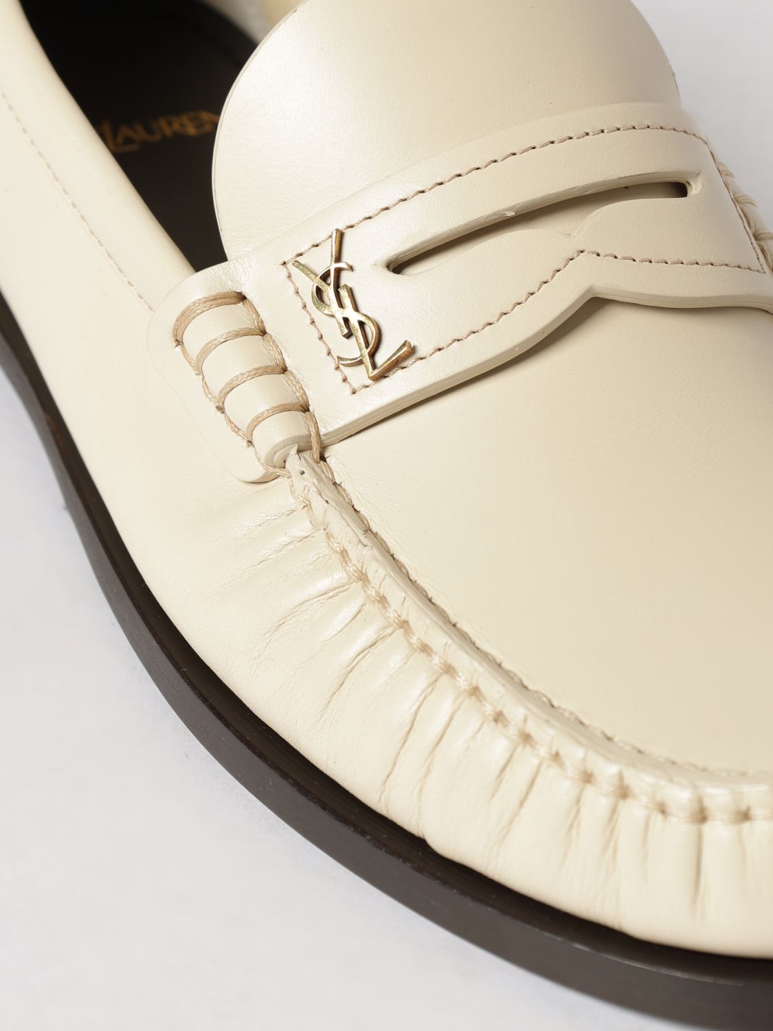 Saint Laurent Loafer Woman Black SAINT LAURENT