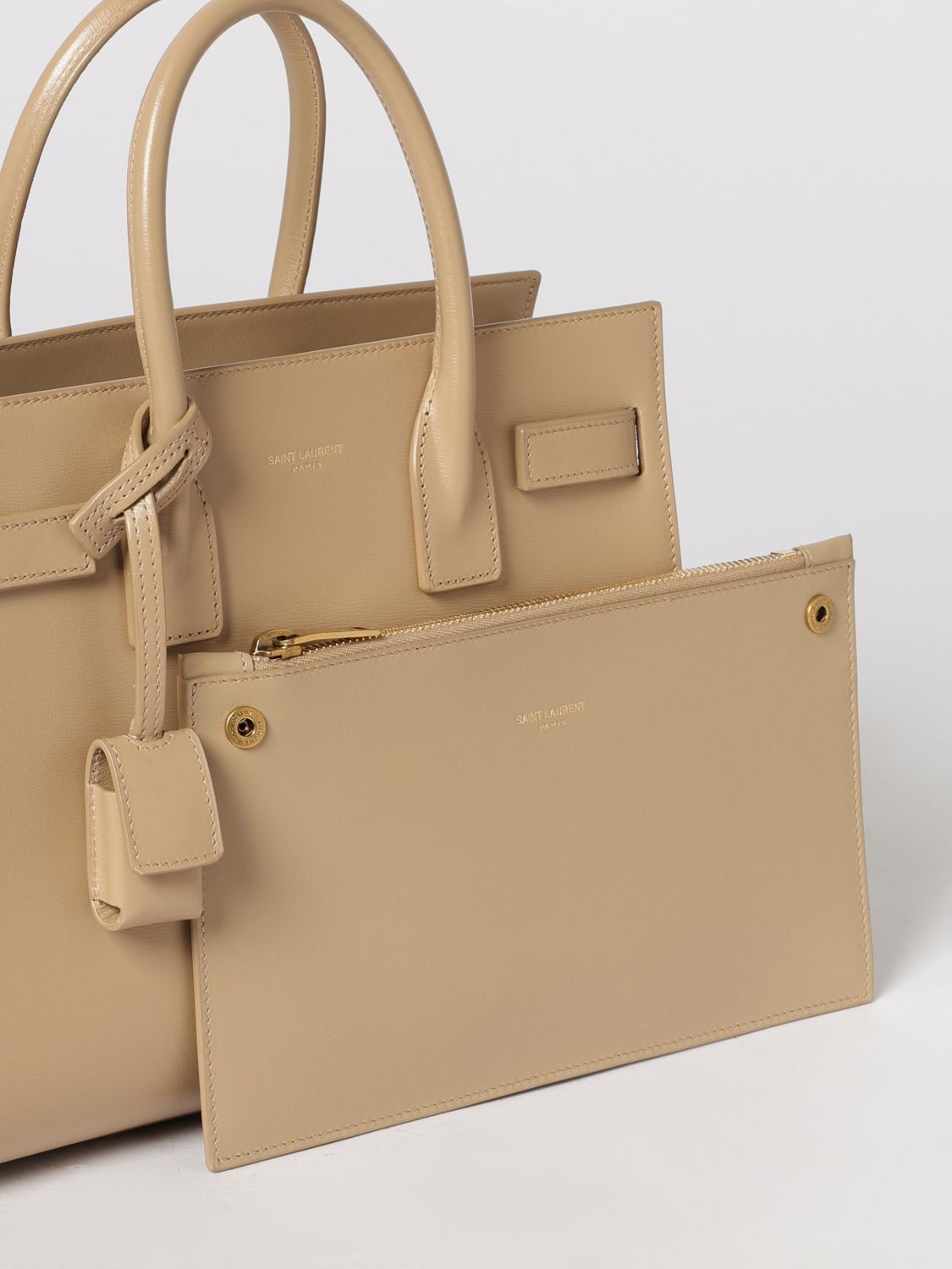 Saint Laurent Women Sac De Jour Leather Bag Saint Laurent SAINT LAURENT