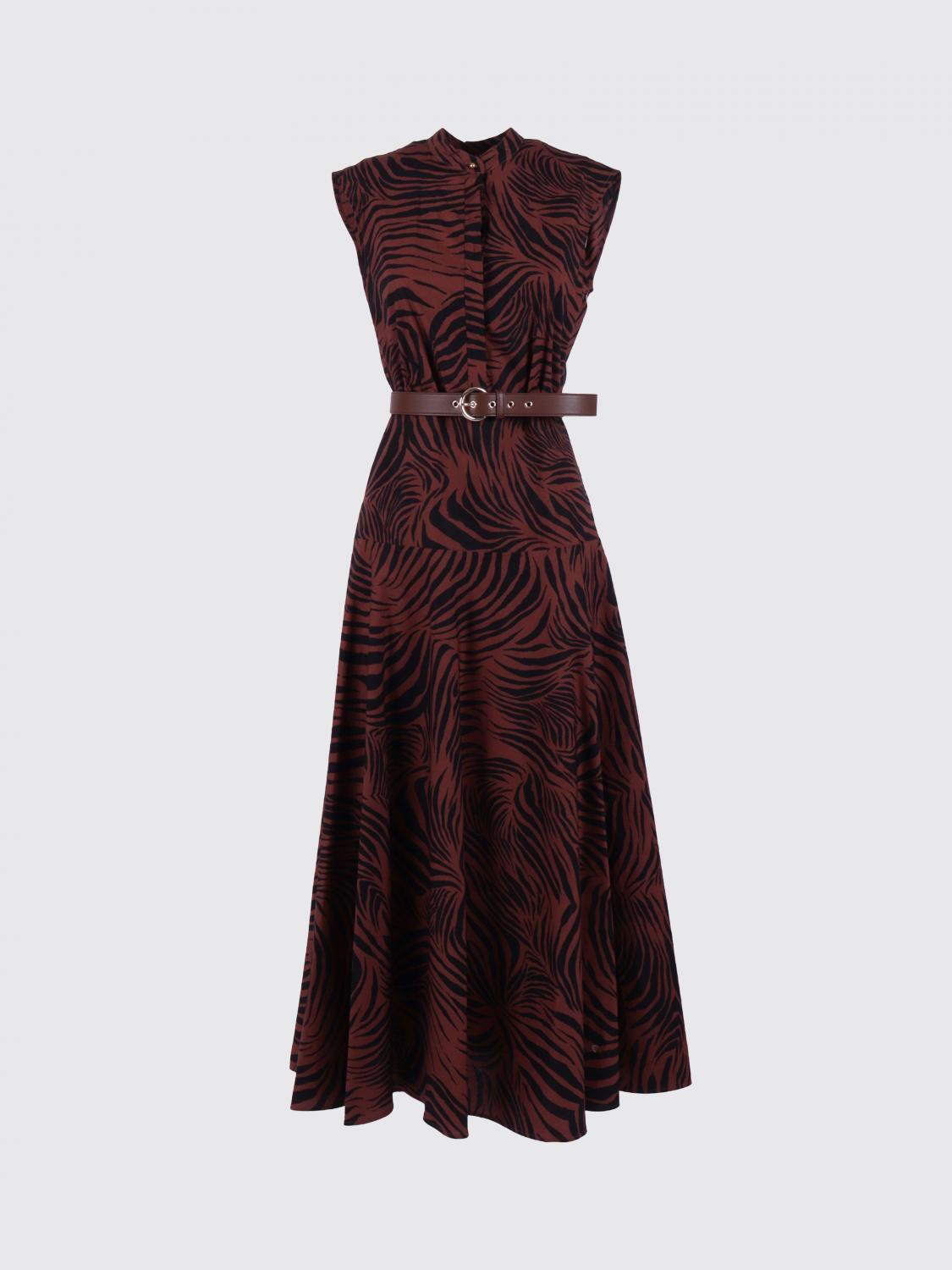 Max Mara Studio Women Max Mara Studio Printed Cotton Chemisier Dress MAX MARA STUDIO