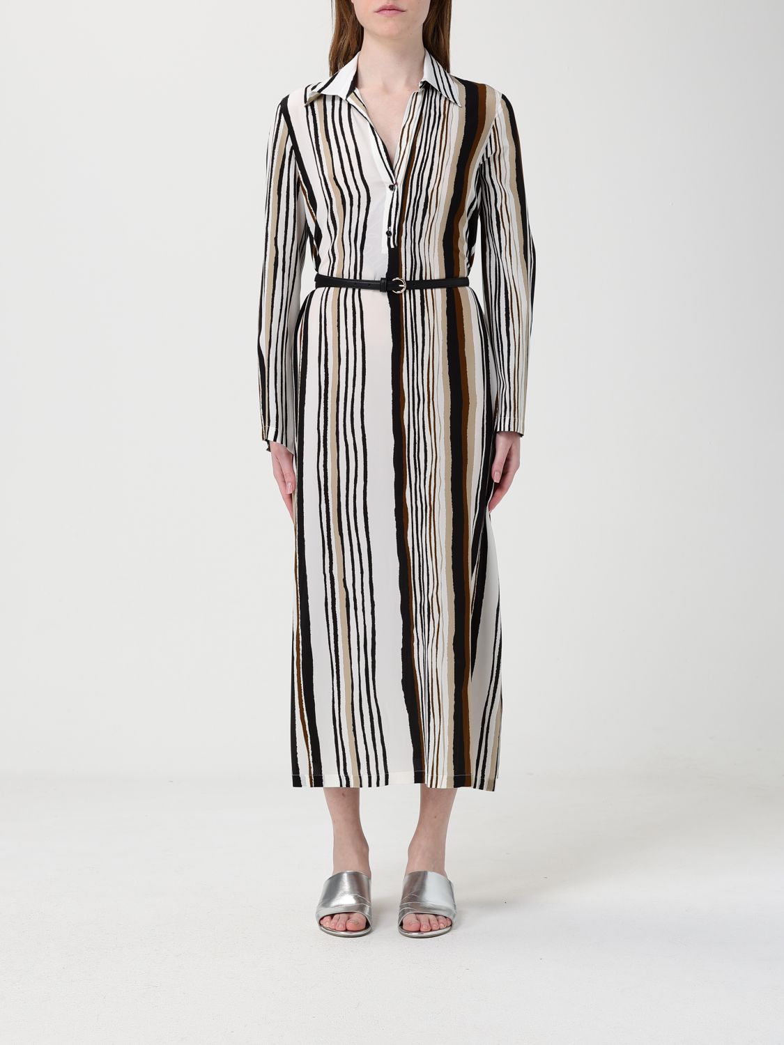 Max Mara Studio Dress Woman Blue MAX MARA STUDIO