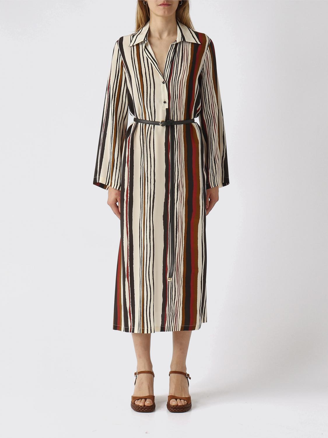 Max Mara Studio Dress Woman Yellow Cream MAX MARA STUDIO