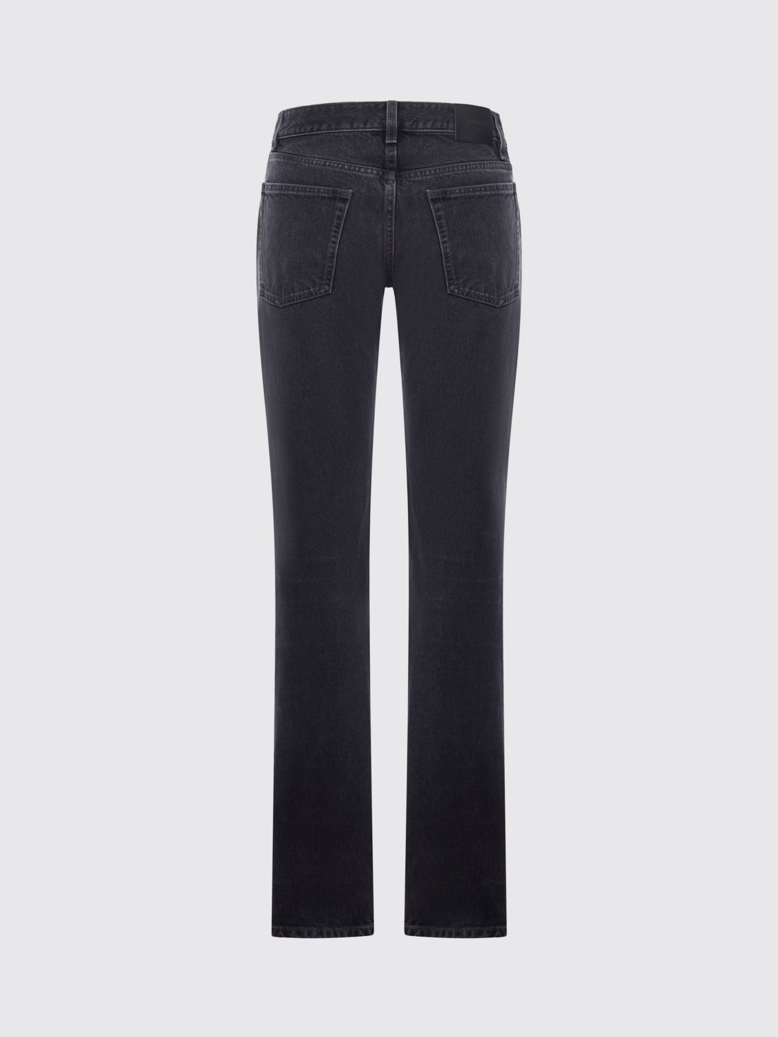 Saint Laurent Jeans Woman Black SAINT LAURENT