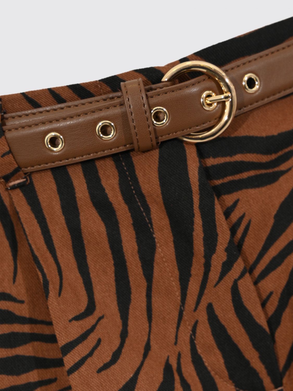 Max Mara Studio Shorts Woman Brown MAX MARA STUDIO