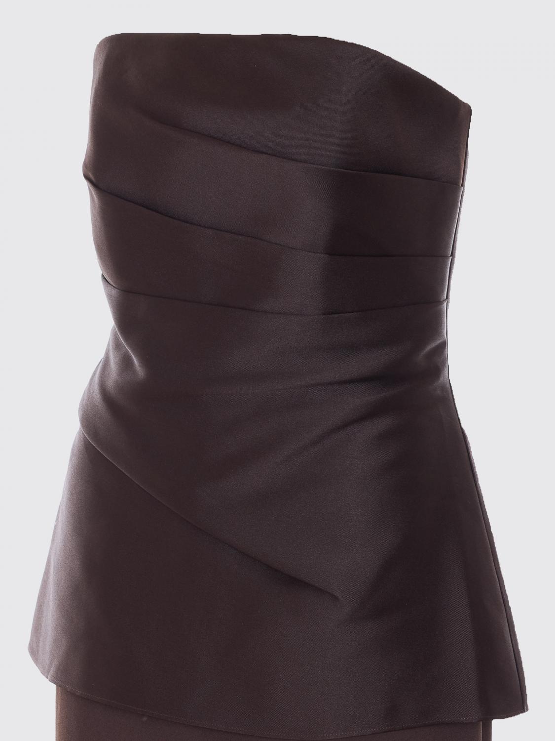 Solace London Women Satin Long Dress Solace London SOLACE LONDON