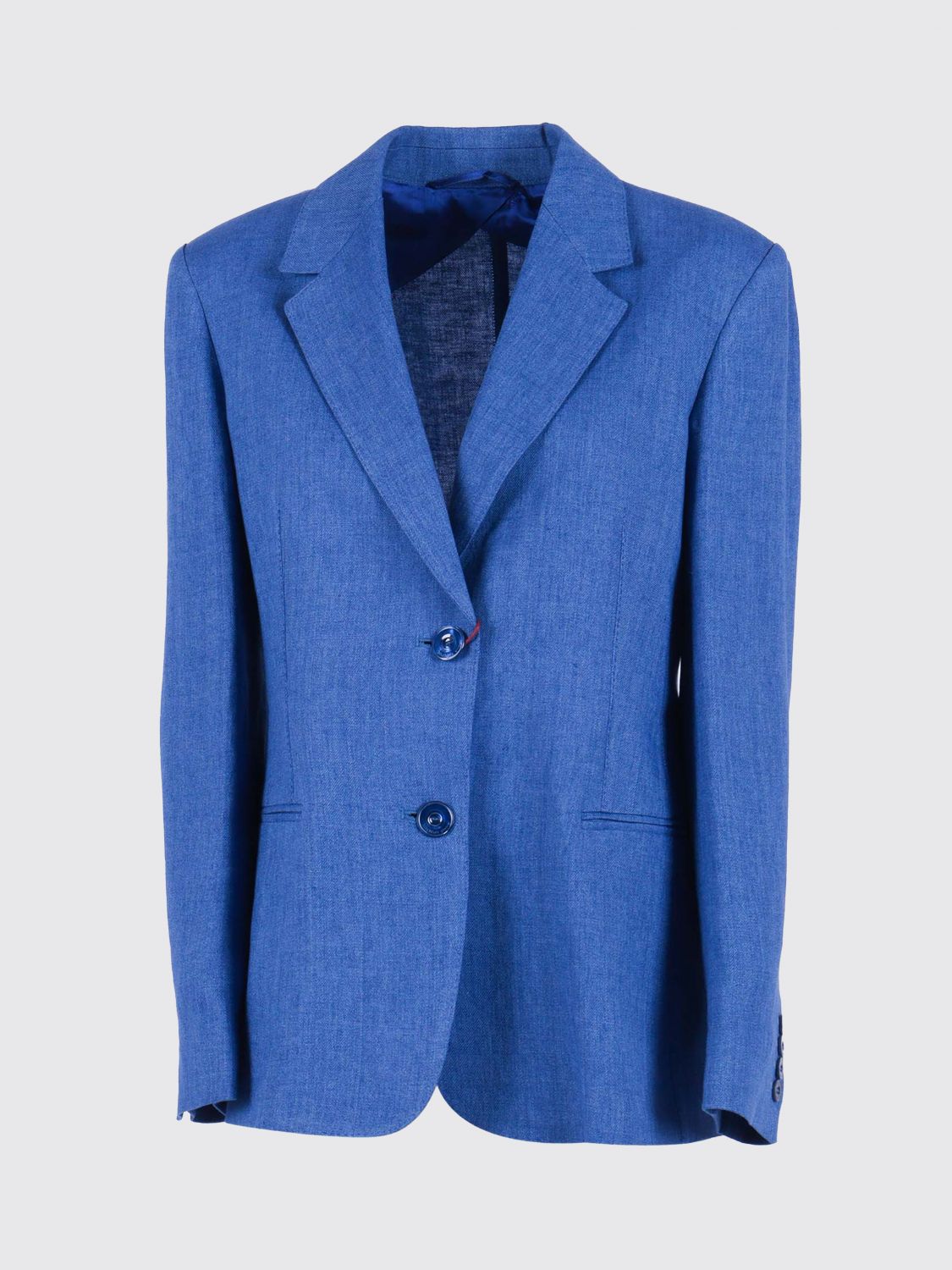 Max Mara Studio Jacket Woman Blue MAX MARA STUDIO