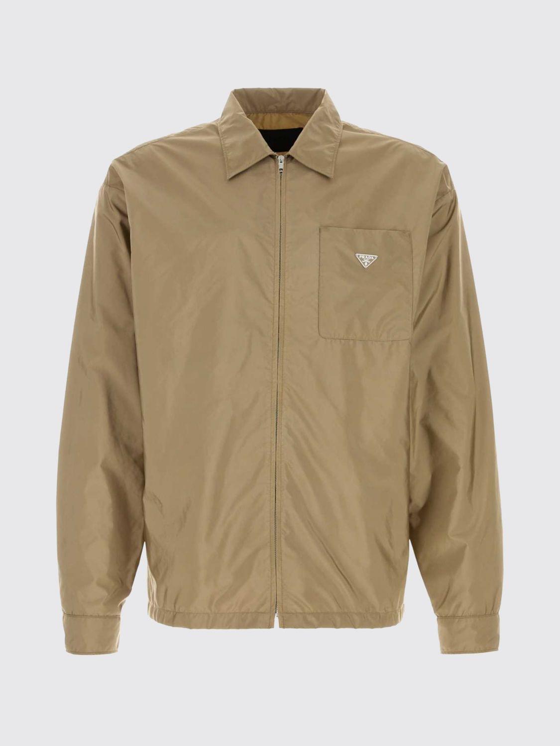 Prada Shirt Men Grey PRADA