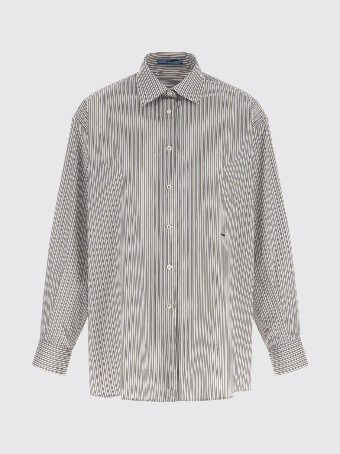Prada Shirt Woman Grey PRADA