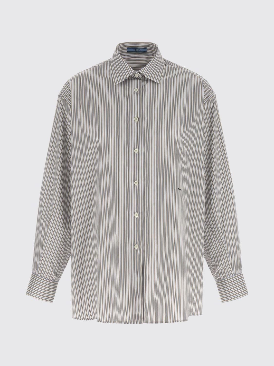 Prada Shirt Woman Grey PRADA