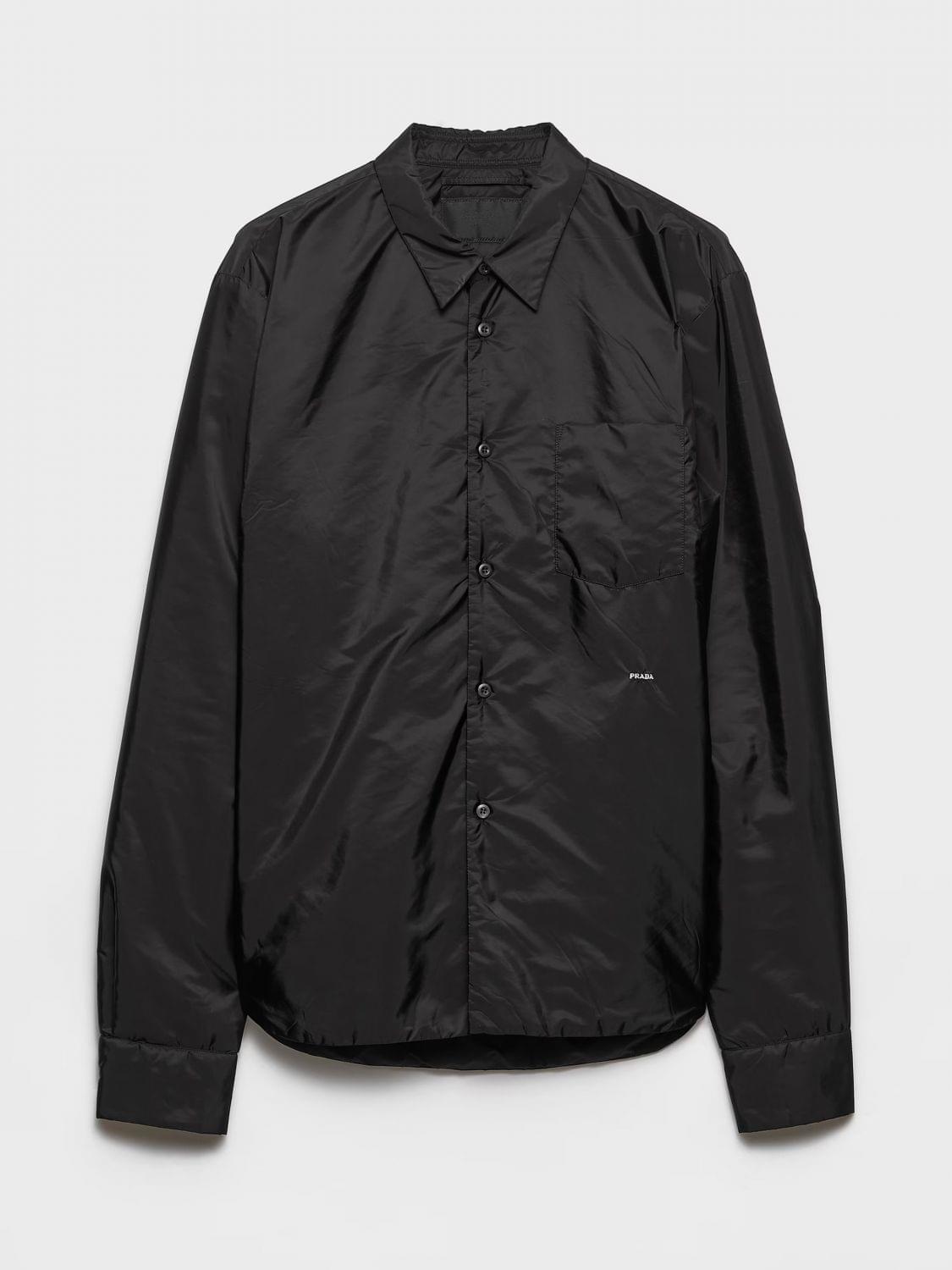 Prada Shirt Men Black PRADA