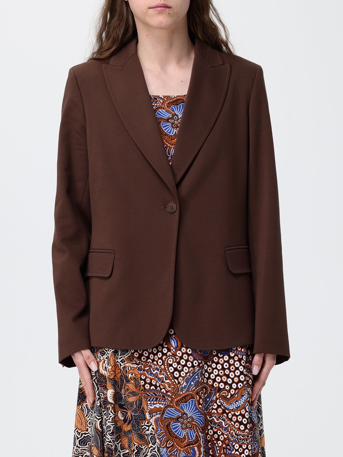 Weekend Max Mara Jacket Woman Brown WEEKEND MAX MARA