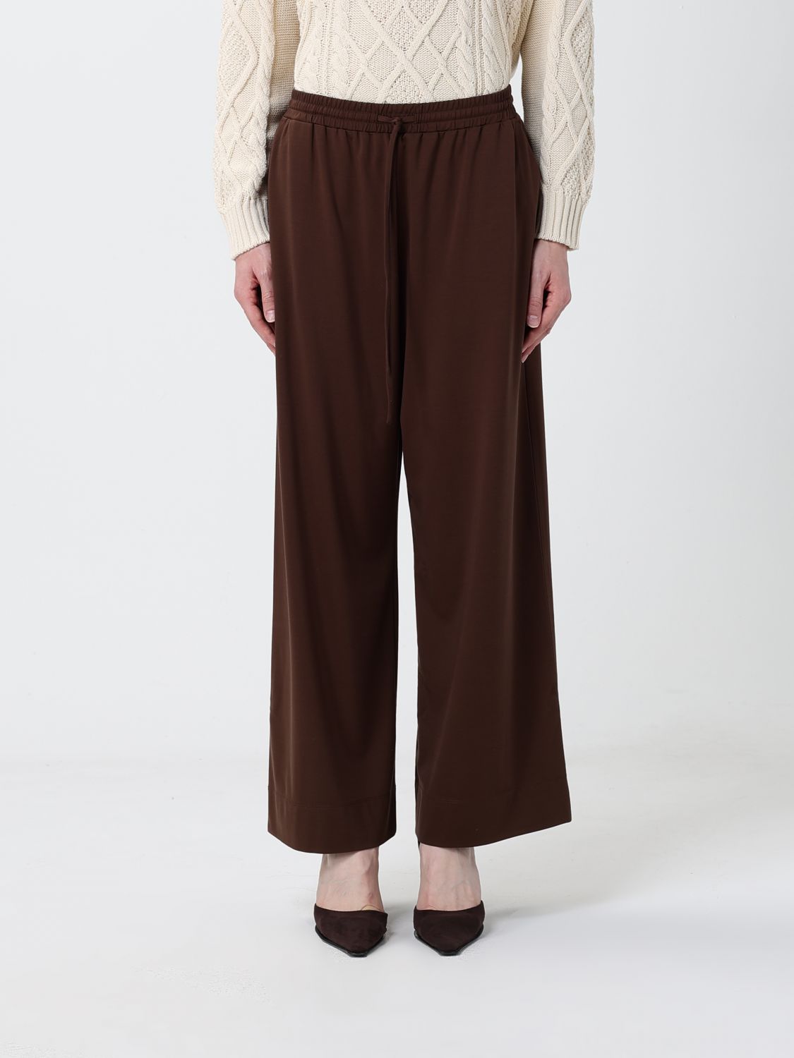Weekend Max Mara Pants Woman Brown WEEKEND MAX MARA