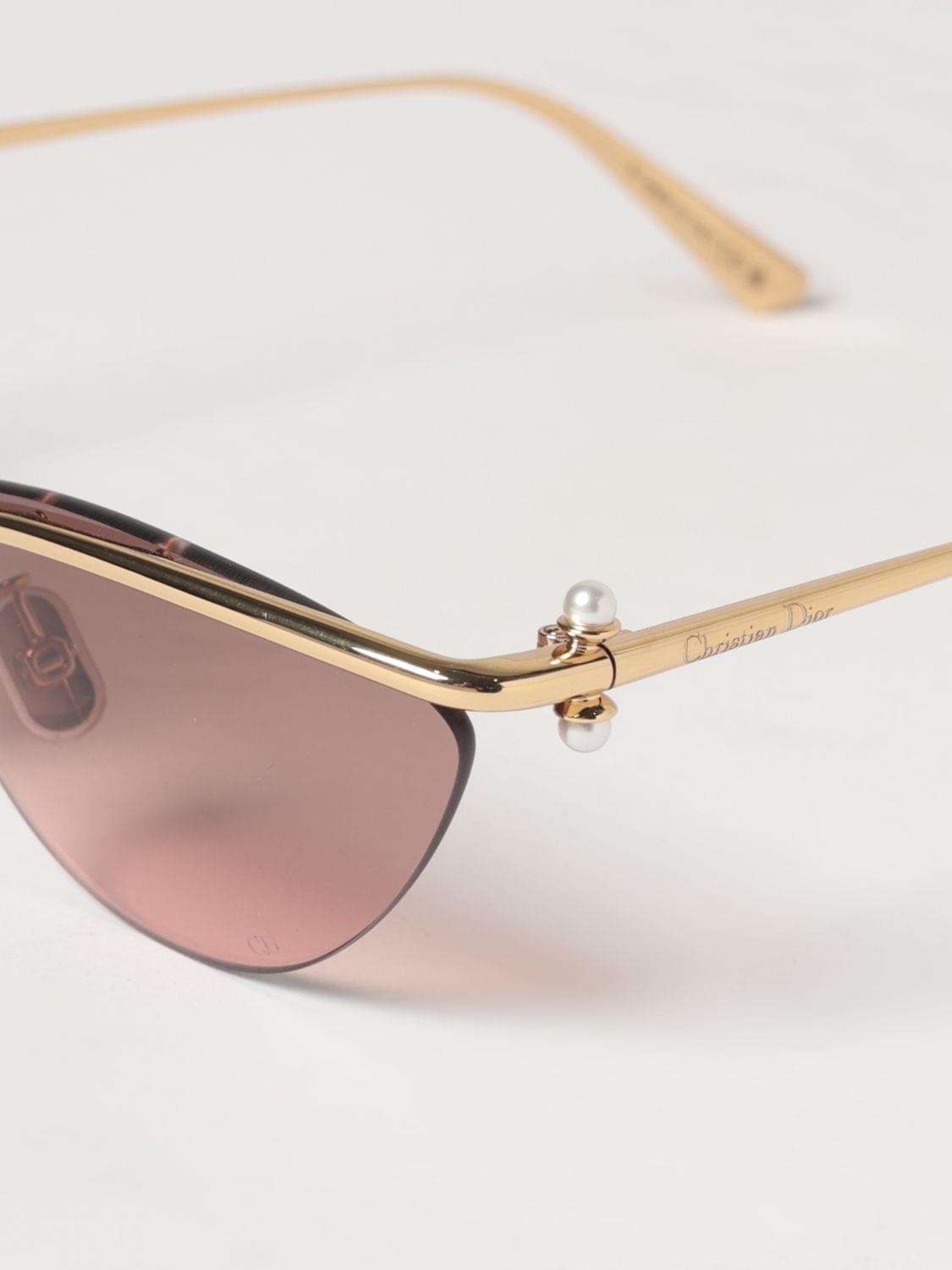 Dior Sunglasses Woman Gold CHRISTIAN DIOR