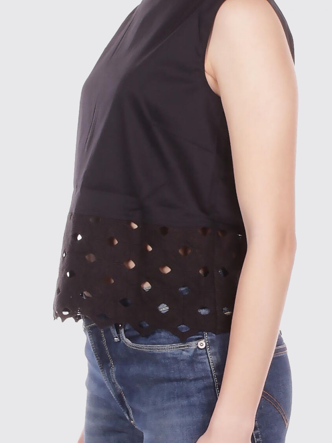 Max Mara Top Woman Black MAX MARA