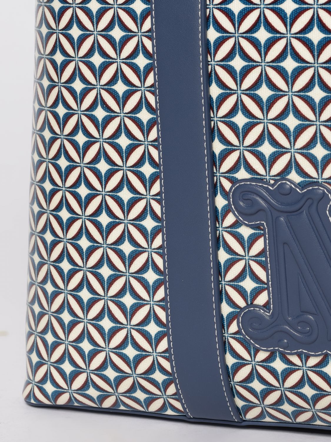Max Mara Tote Bag Woman Blue MAX MARA