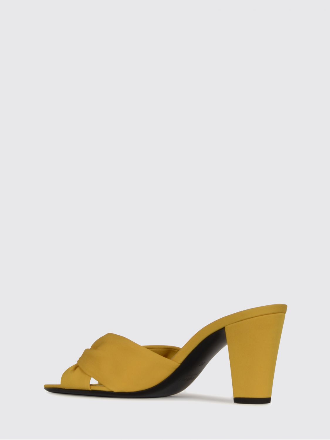 Saint Laurent Heeled Sandal Woman Yellow SAINT LAURENT