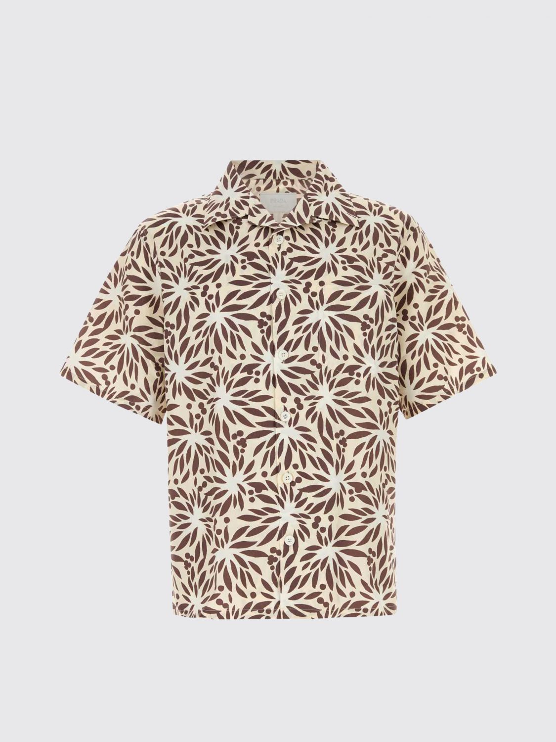Prada Shirt Men Beige PRADA