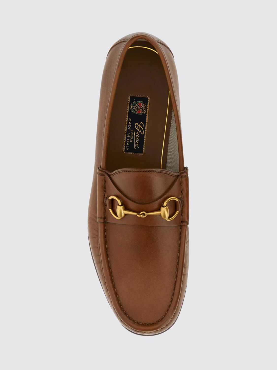 Gucci Loafers Men Brown GUCCI