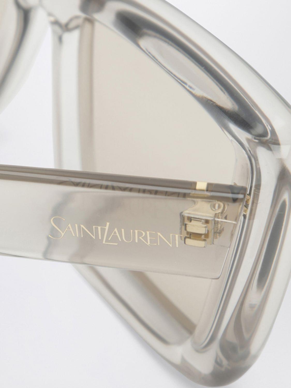 Saint Laurent Sunglasses Woman Transparent SAINT LAURENT