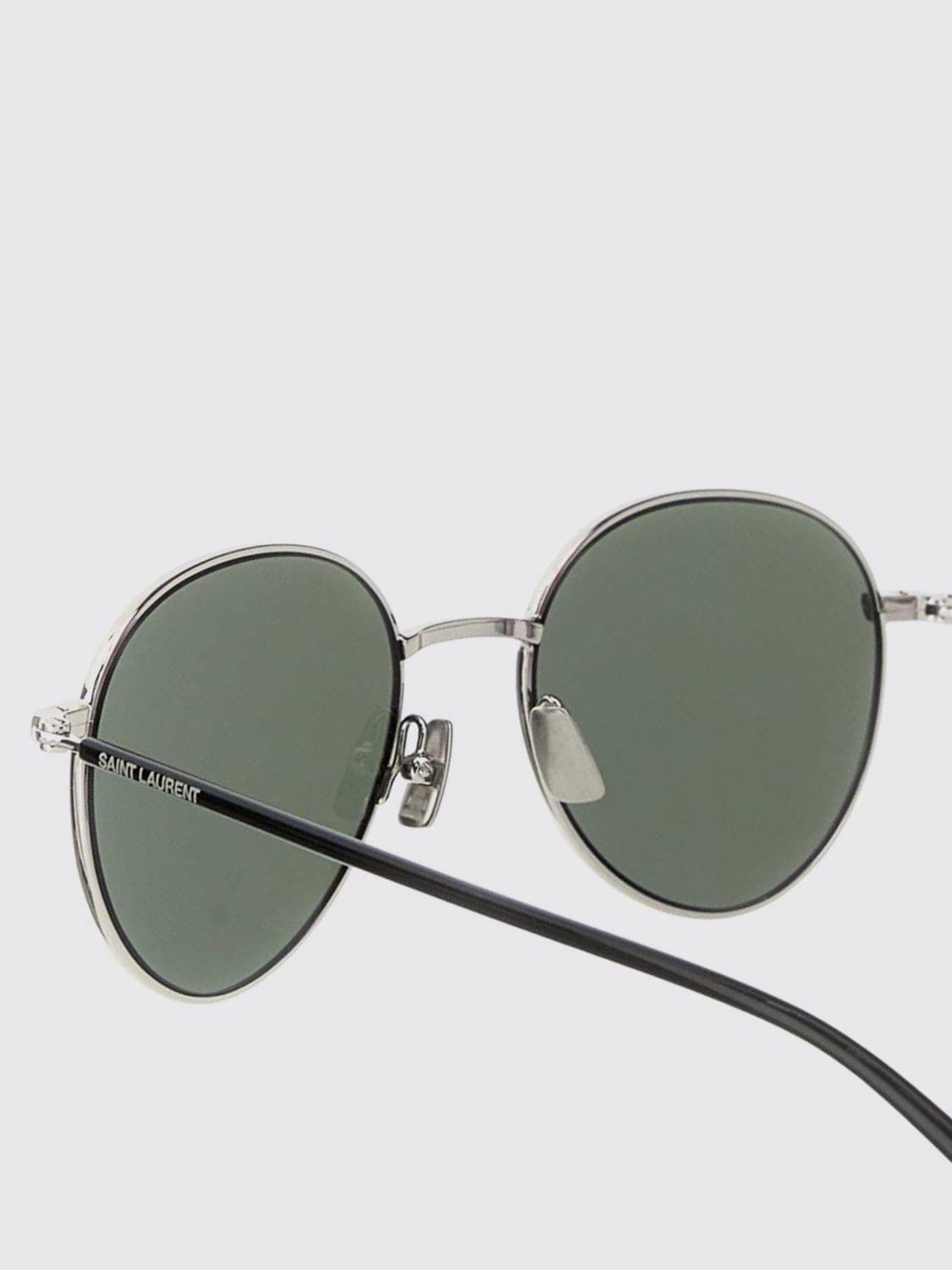 Saint Laurent Sunglasses Men Silver SAINT LAURENT