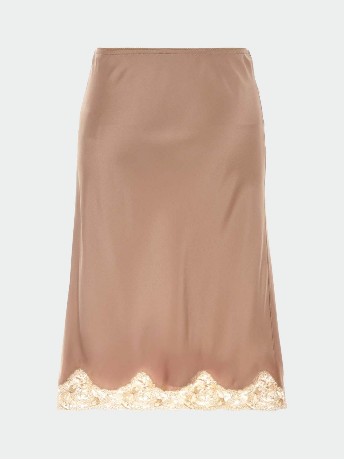 Saint Laurent Skirt Woman Beige SAINT LAURENT