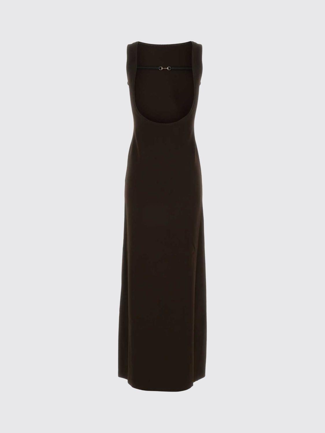 Gucci Women Gucci Women Gucci Criªpe Long Dress GUCCI