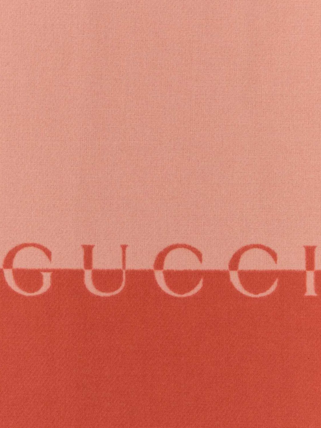 Gucci Scarf Woman Pink GUCCI