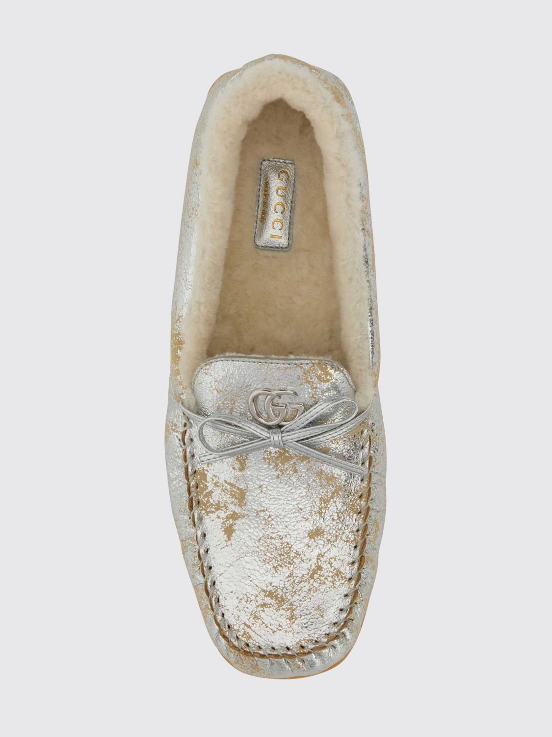 Gucci Loafer Woman Silver GUCCI