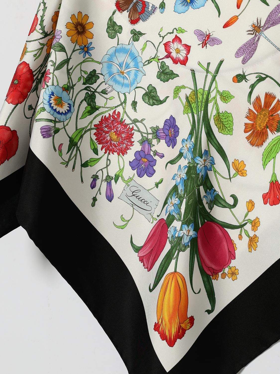 Gucci Neck Scarf Woman White GUCCI