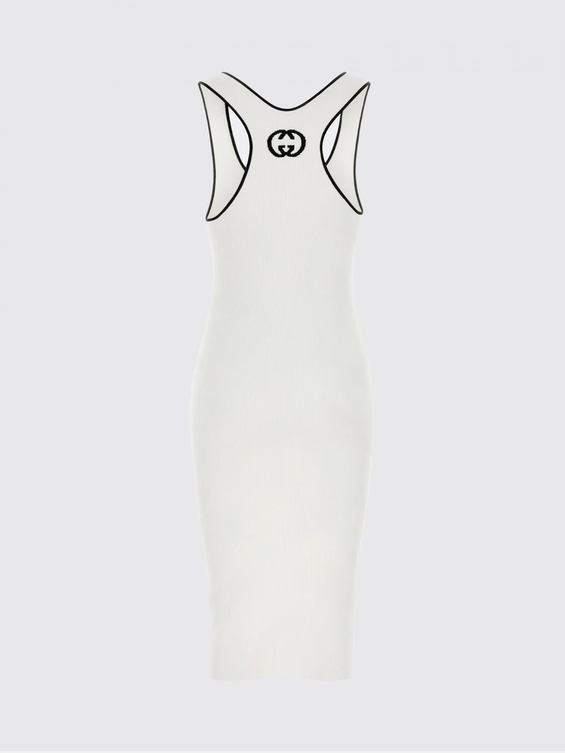 Gucci Dress Woman Natural GUCCI