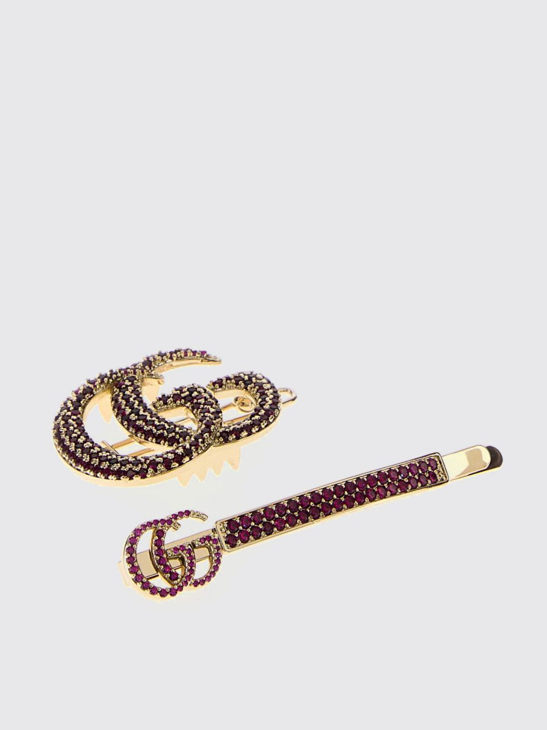 Gucci Hair Accessory Woman Gold GUCCI