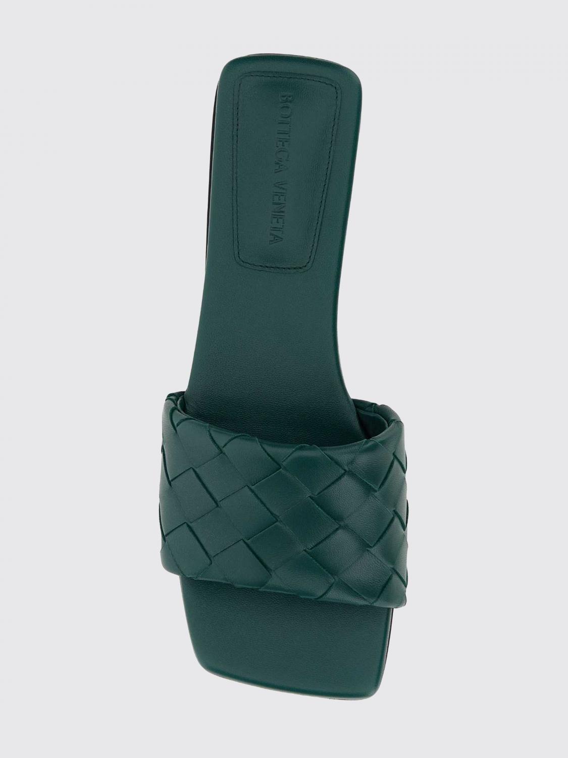 Bottega Veneta Heeled Sandal Woman Green BOTTEGA VENETA