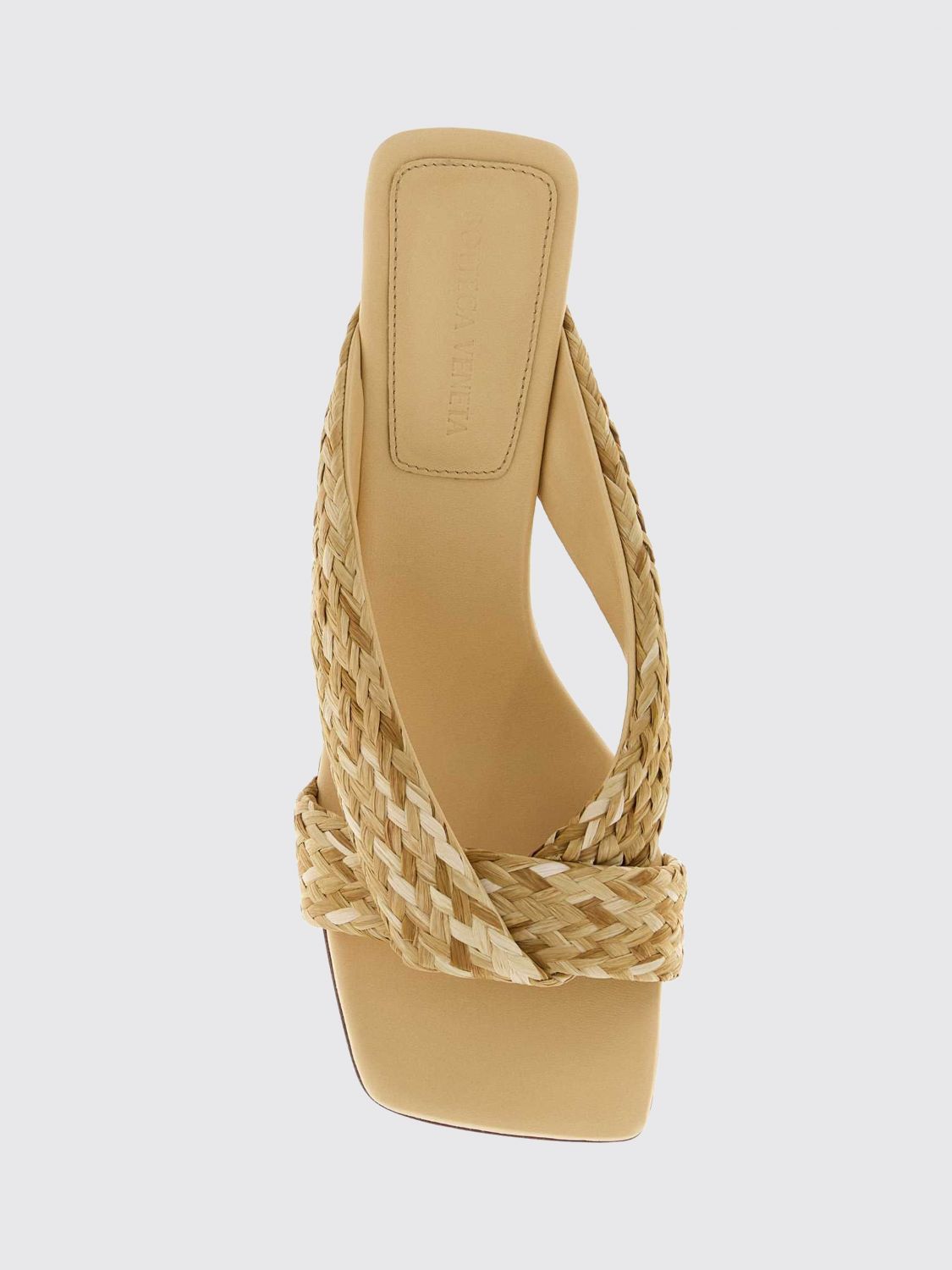 Bottega Veneta Heeled Sandal Woman Beige BOTTEGA VENETA