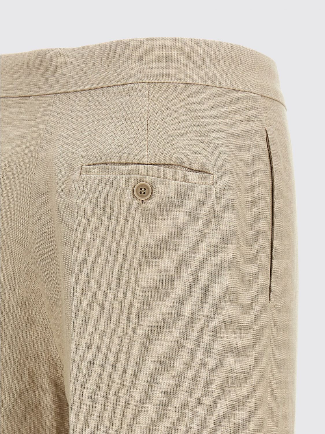 Max Mara Pants Woman Beige MAX MARA