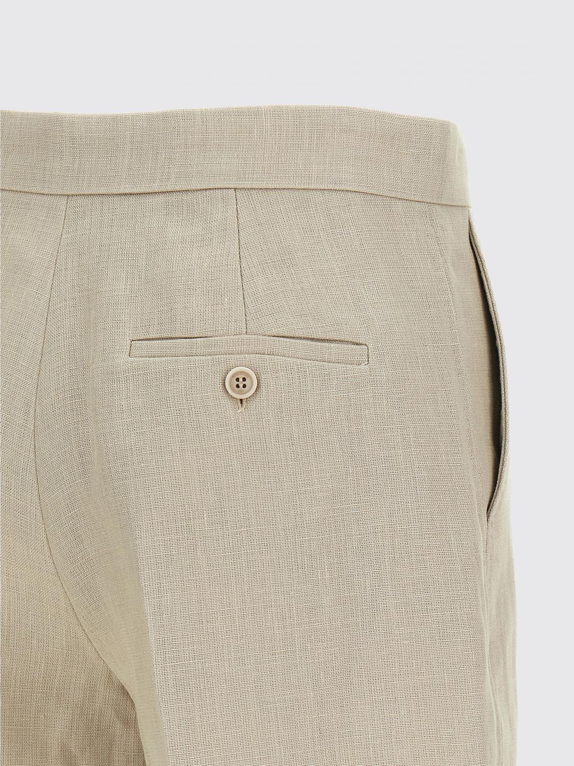 Max Mara Shorts Woman Beige MAX MARA