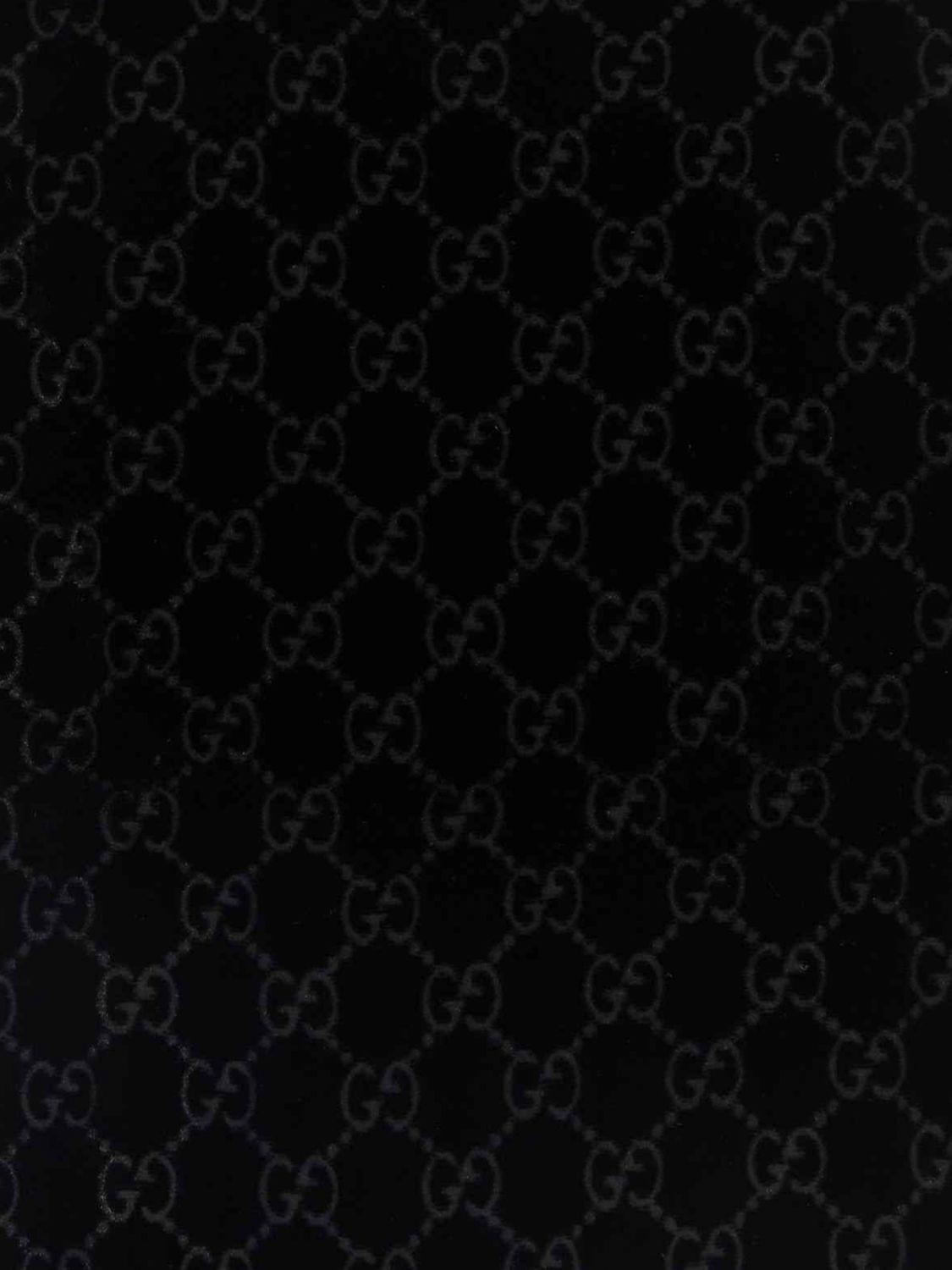 Gucci Scarf Men Black GUCCI