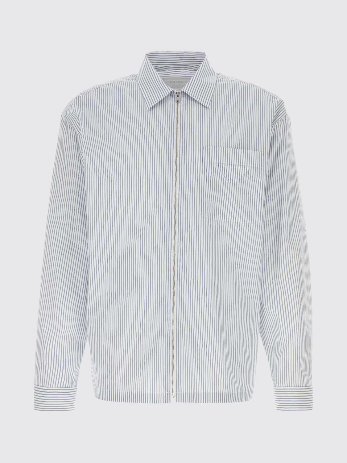 Prada Shirt Men Blue PRADA